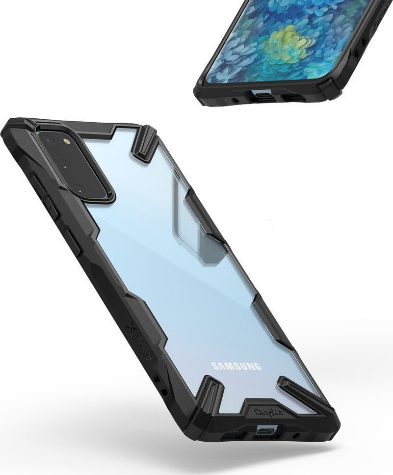 Ringke Fusion-X Back Cover Black (Galaxy S20)