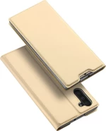 Dux Ducis Skin Pro Book Δερματίνης Χρυσό (Galaxy Note 10)