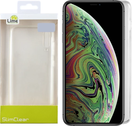 Lime Slimclear Tpu Back Cover Διάφανο (iPhone XS Max)