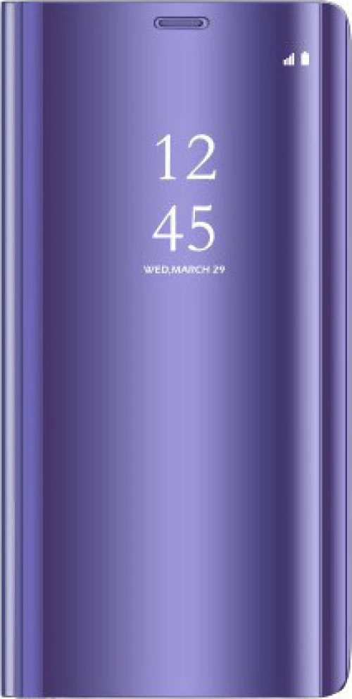 Clear View Book Μωβ (Galaxy A70)