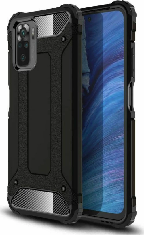 Tech Protect XArmor Back Cover Συνθετική Μαύρο (Redmi Note 10)