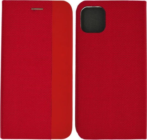 Ancus Magnetic Canvas Book Κόκκινο (iPhone 11 Pro)