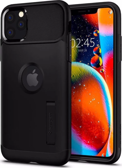 Spigen Slim Armor Black (iPhone 11 Pro Max)