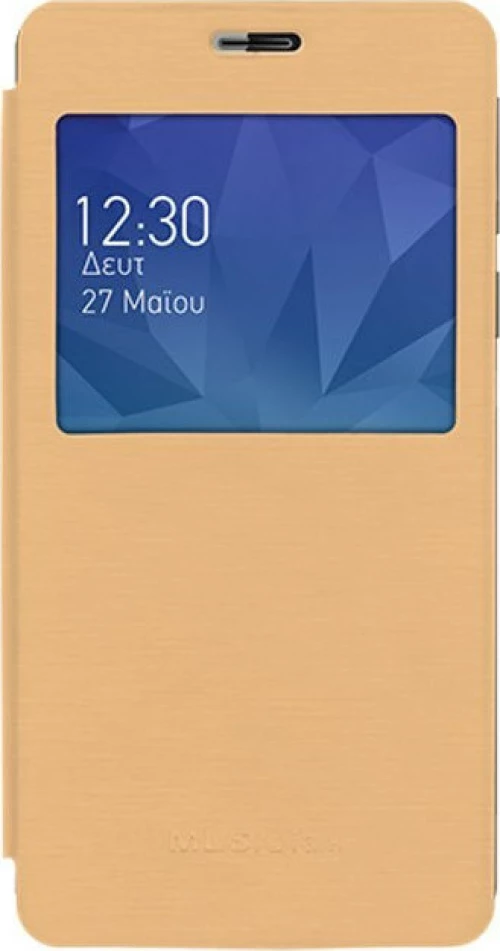 MLS Book Δερματίνης Χρυσό (Onyx)
