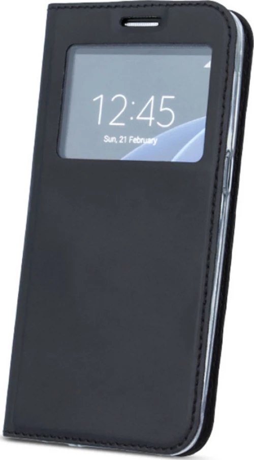 Smart Look Book Δερματίνης Μαύρο (Galaxy A7 2018)
