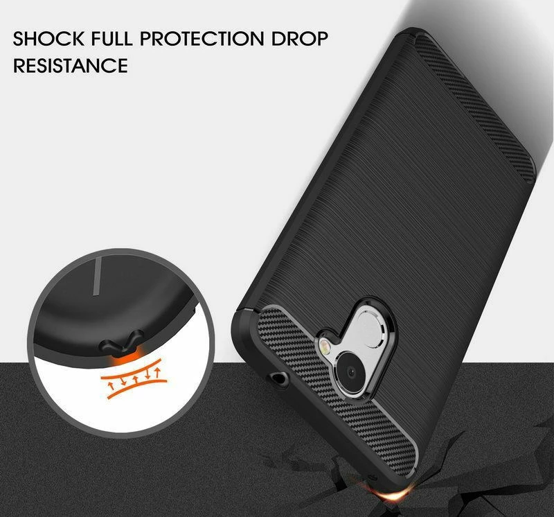 Carbon Fiber Μαύρο (Huawei Y7)