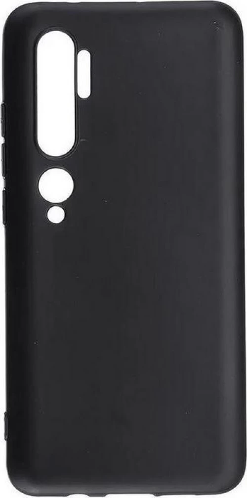 Ancus Back Cover Σιλικόνης Μαύρο (Xiaomi Mi Note 10/10 Pro)