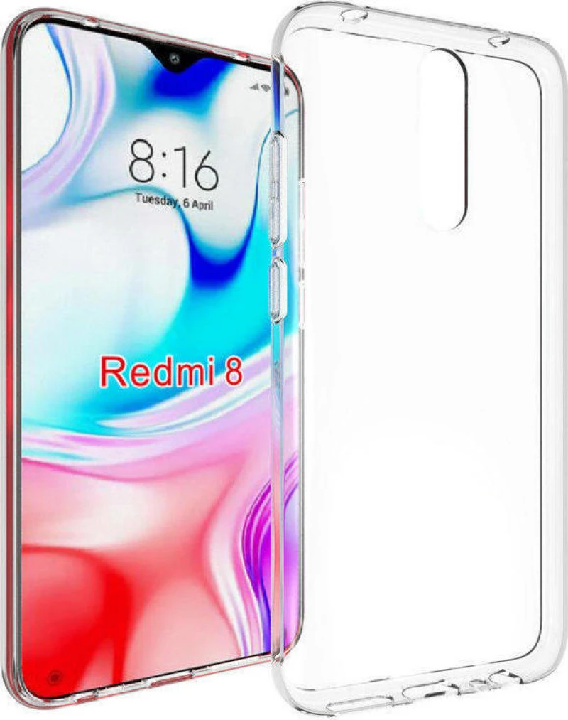 Flexair Back Cover Διάφανο (Redmi 8)