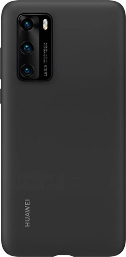 Huawei Silicone Cover Μαύρο (Huawei P40)