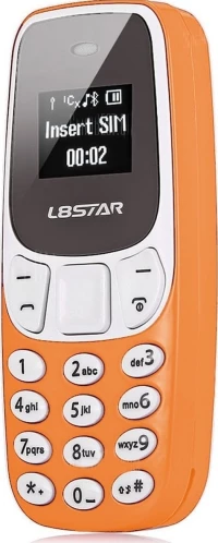 Mini Phone Πορτοκαλί Χρώμα Με Ελληνικό Μενού - Bm10 - L8Star