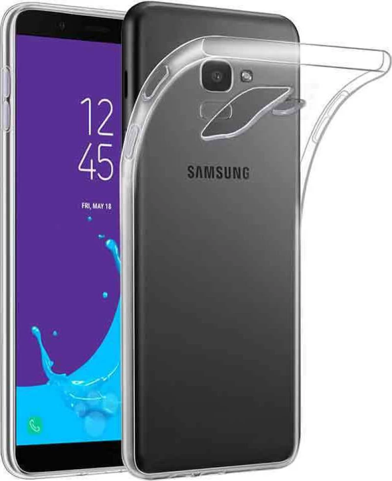 Back Cover Σιλικόνης Διάφανο (Galaxy J6)