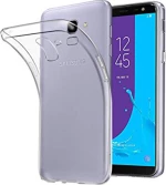 Back Cover Σιλικόνης Διάφανο (Galaxy J6)