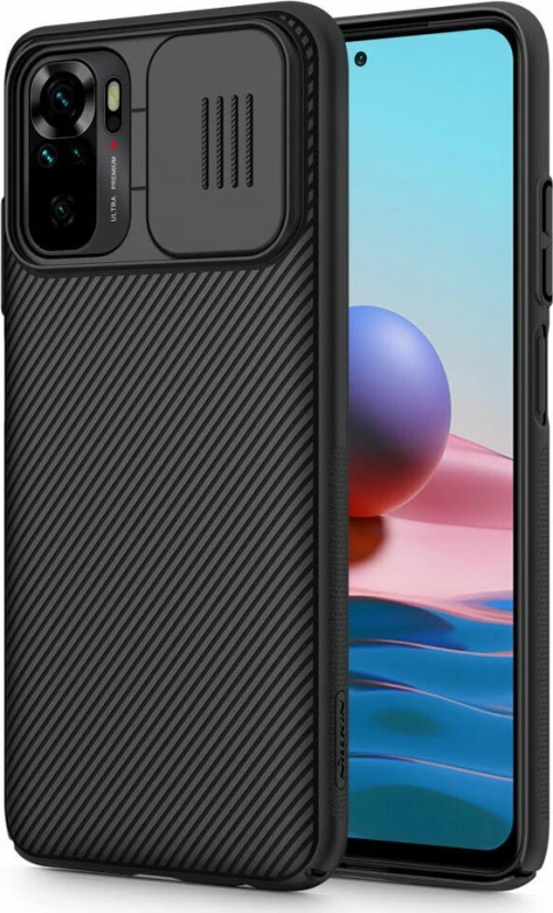 Nillkin Camshield Back Cover Πλαστικό Μαύρο (Redmi Note 10)