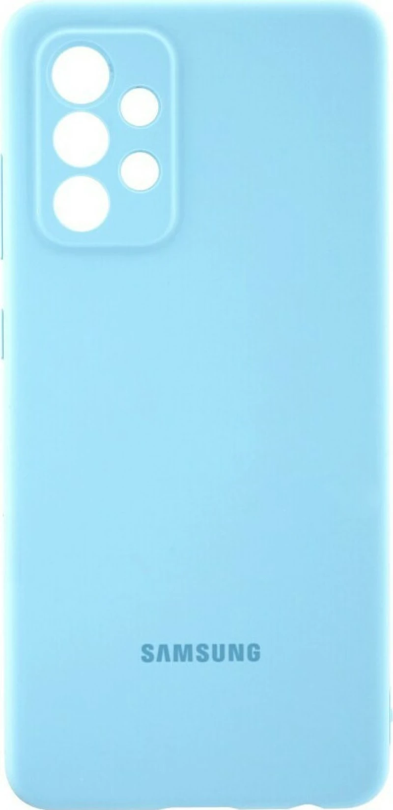 Samsung Silicone Cover Μπλε (Galaxy A72)