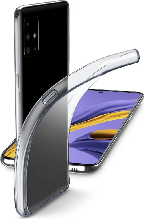 Cellular Line Fine Back Cover Σιλικόνης Διάφανο (Galaxy A51)
