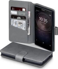 Terrapin Wallet Δερμάτινο Γκρι (Xperia L2)