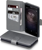 Terrapin Wallet Δερμάτινο Γκρι (Xperia L2)