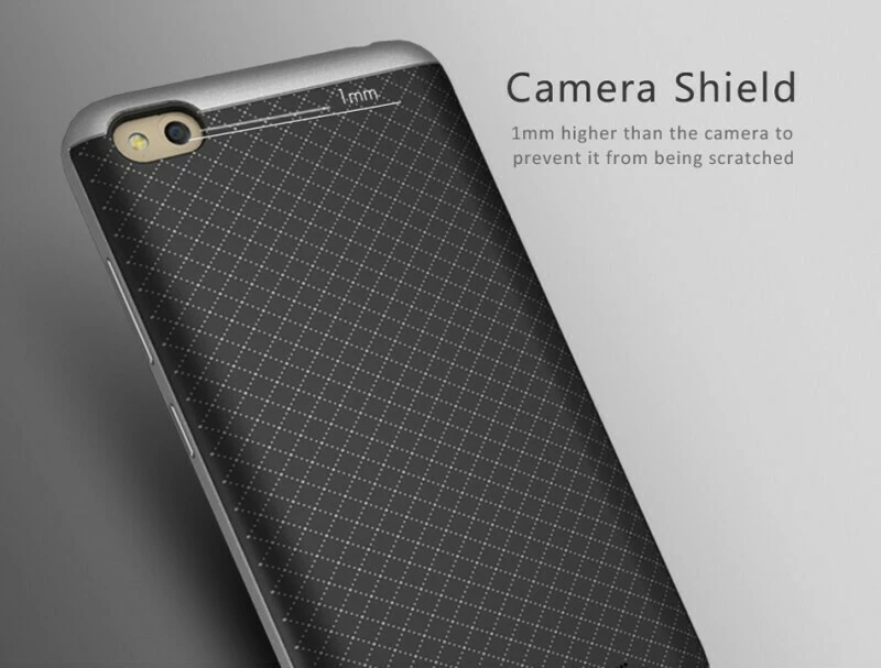 iPaky Hybrid Silver (Xiaomi Redmi 4a)