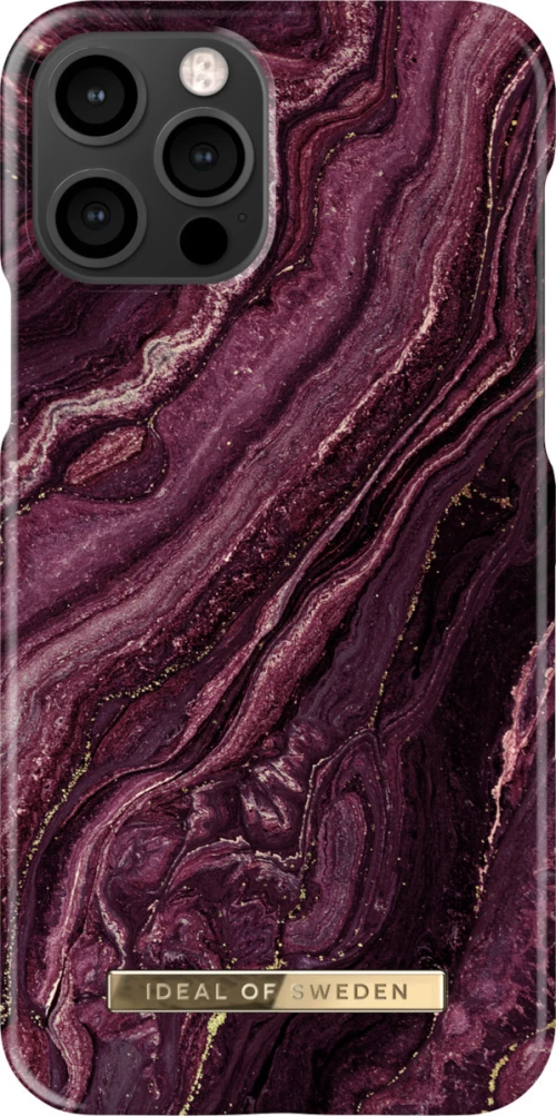 iDeal Of Sweden Back Cover Πλαστικό Golden Plum (iPhone 12 / 12 Pro)