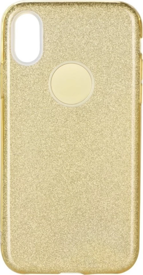 Shining Back Cover Σιλικόνης Χρυσό (iPhone XR)