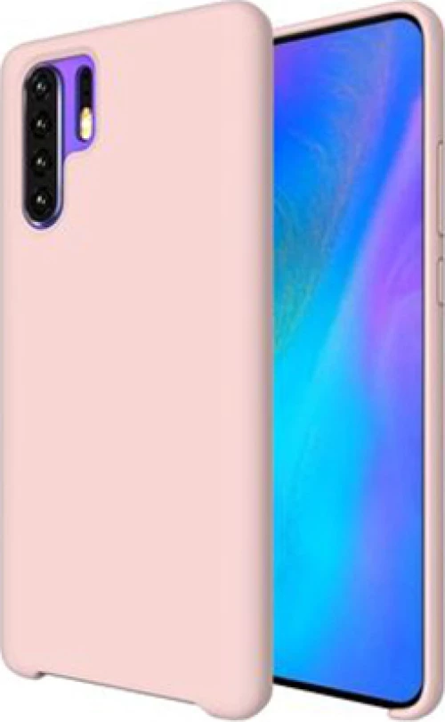 Forcell Real Smooth Back Cover Σιλικόνης Ροζ (Huawei P30 Pro)