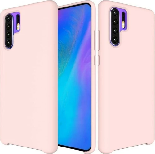 Forcell Real Smooth Back Cover Σιλικόνης Ροζ (Huawei P30 Pro)