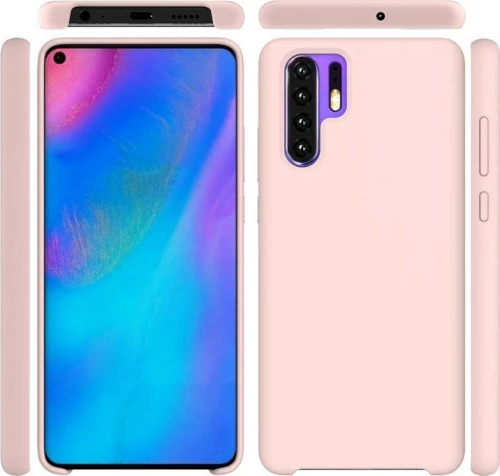 Forcell Real Smooth Back Cover Σιλικόνης Ροζ (Huawei P30 Pro)