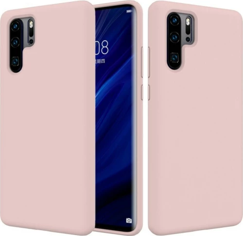 Forcell Real Smooth Back Cover Σιλικόνης Ροζ (Huawei P30 Pro)
