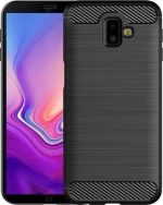 Carbon Fiber Brushed Μαύρο (Galaxy J6+)