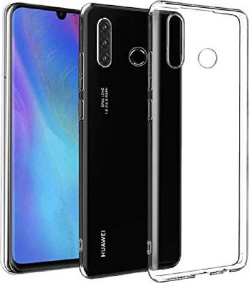 Back Cover Σιλικόνης Διάφανο (Huawei P30 Lite)