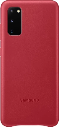 Samsung Leather Cover Κόκκινο (Galaxy S20)