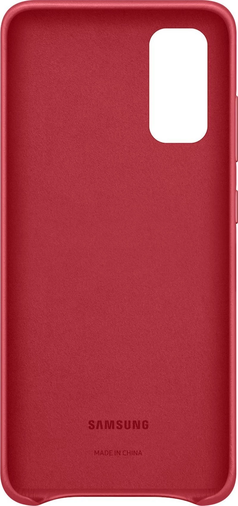 Samsung Leather Cover Κόκκινο (Galaxy S20)