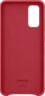 Samsung Leather Cover Κόκκινο (Galaxy S20)