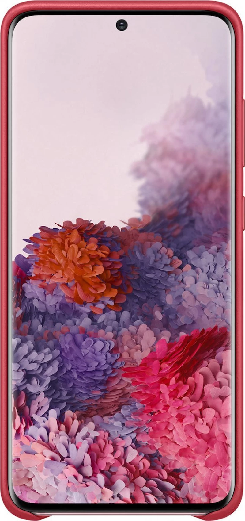Samsung Leather Cover Κόκκινο (Galaxy S20)