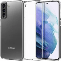 Spigen Liquid Crystal Back Cover Σιλικόνης Διάφανο (Galaxy S21 5G)