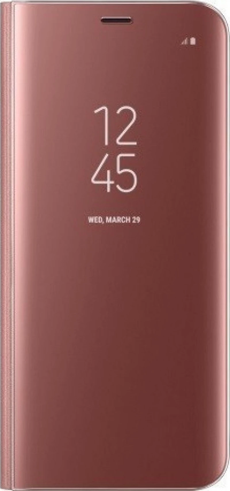 Clear View Book Ροζ (Galaxy J6)