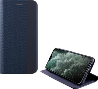 Idol 1991 Elite Anti-RFID Book Δερματίνης Μπλε (iPhone 12 Pro Max)