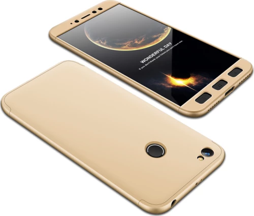 GKK Luxury 360 Full Cover Gold (Xiaomi Redmi Note 5a Prime)