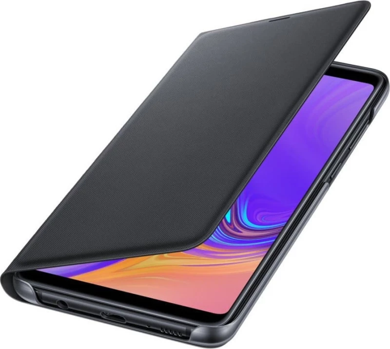 Samsung Wallet Μαύρο (Galaxy A9 2018)