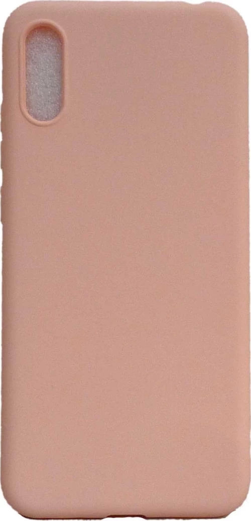 Soft Matt Back Cover Σιλικόνης Ροζ (Huawei Y6 2019)