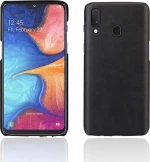 Back Cover Σιλικόνης Μαύρο (Galaxy A20e)