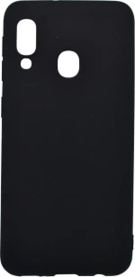 Back Cover Σιλικόνης Μαύρο (Galaxy A20e)