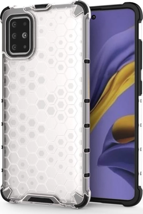 Hurtel Honeycomb Armor Back Cover Διάφανο (Galaxy A51)