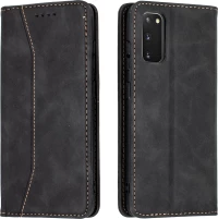 Bodycell Wallet Δερματίνης Μαύρο (Galaxy S20)