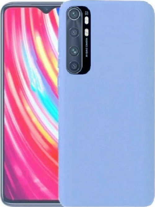 Soft Touch Back Cover Σιλικόνης Μπλε (Xiaomi Mi Note 10 Lite)