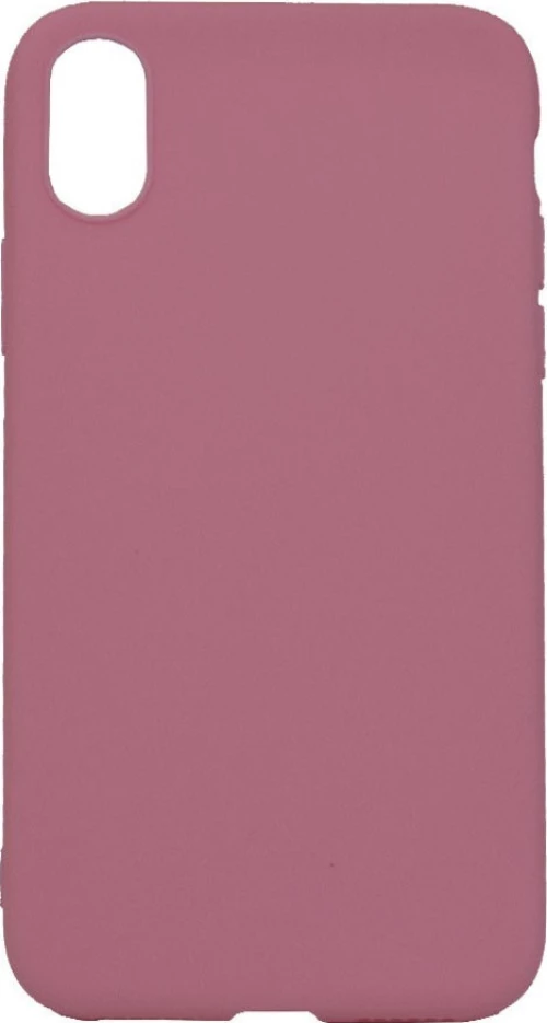 Θήκη σιλικόνης TPU Ultra Slim 0.3mm soft mat για iPhone X/Xs - ροζ