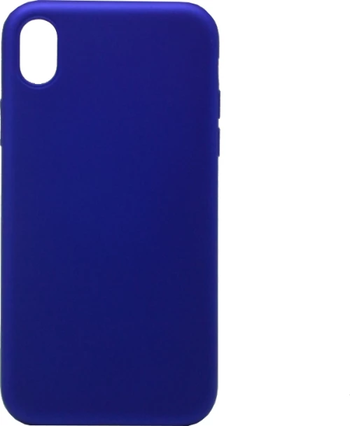TPU Soft Touch Back Cover Σιλικόνης Μπλε Electric (iPhone XS Max)