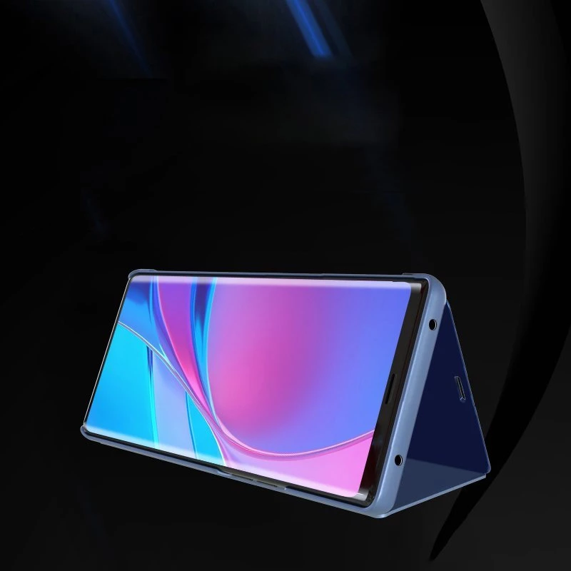 Clear View Book Μπλε (Redmi 8)
