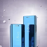 Clear View Book Μπλε (Redmi 8)
