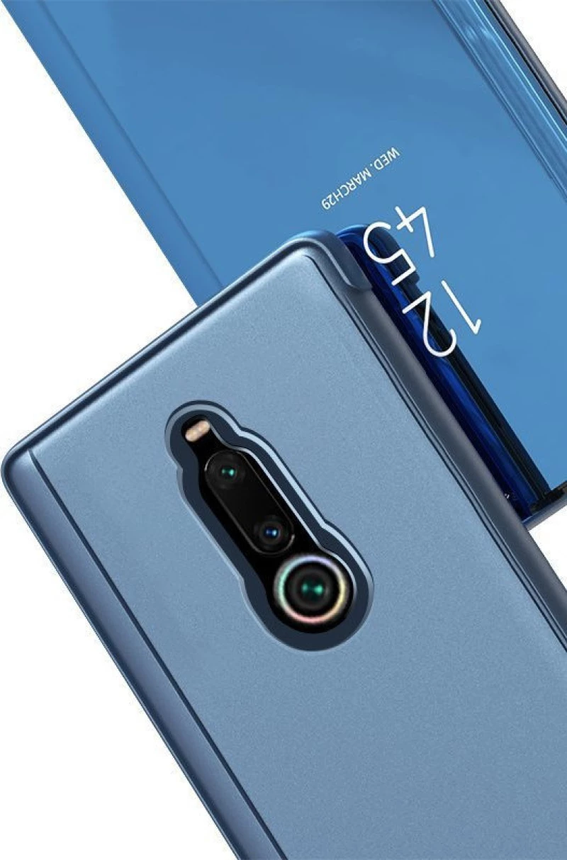 Clear View Book Μπλε (Redmi 8)